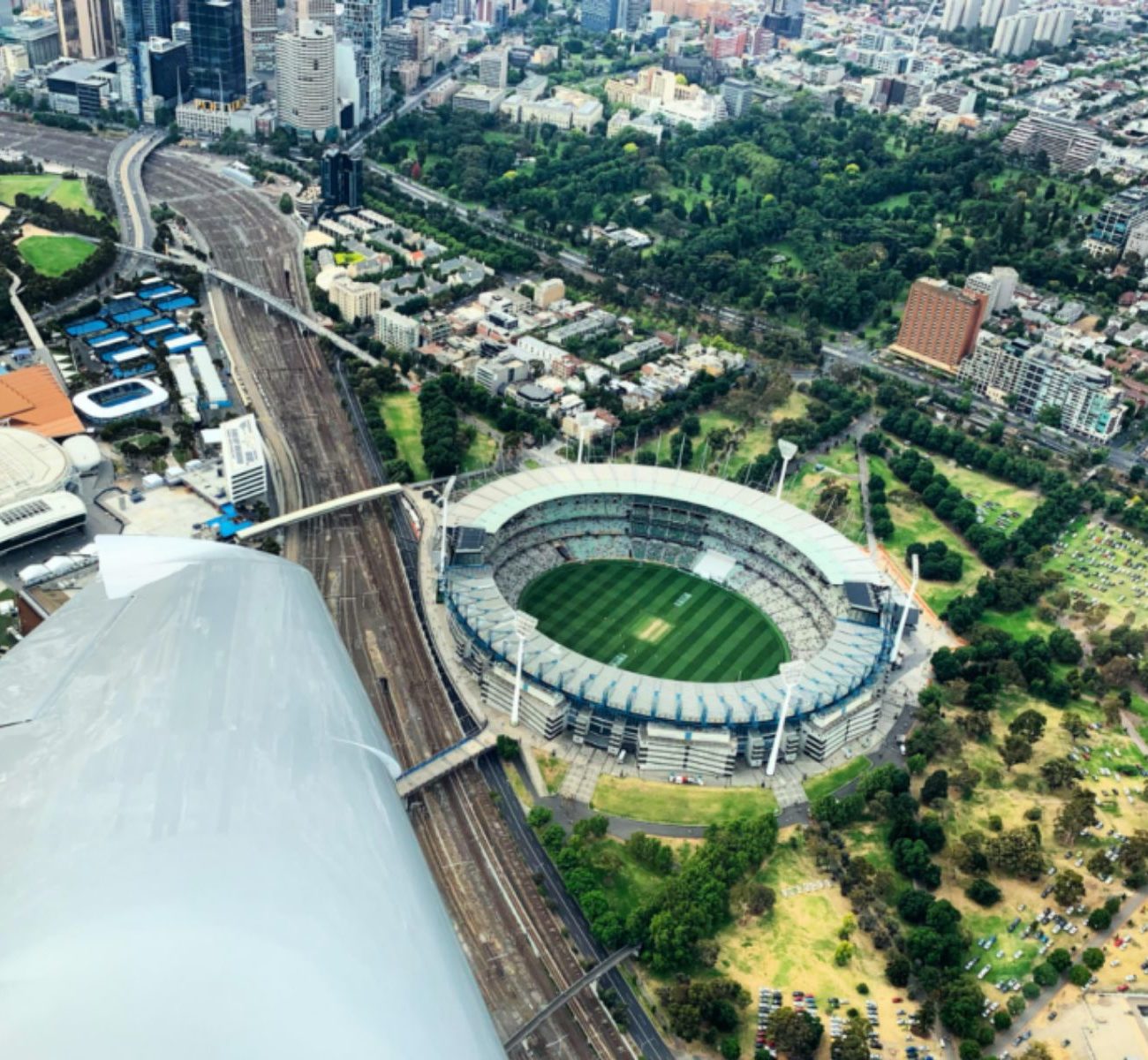 Fly around the MCG