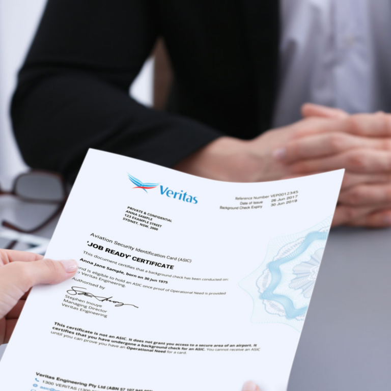 Aviation Security Identification Card (ASIC)